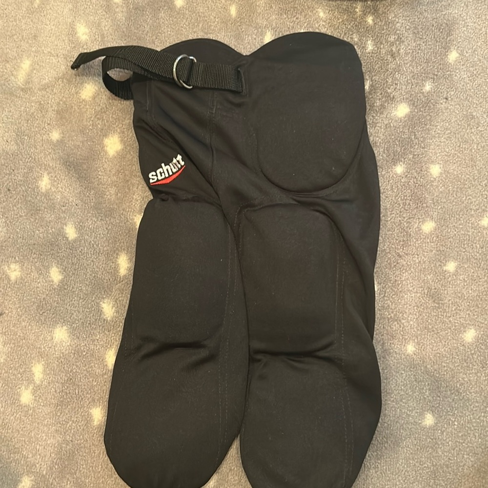 Youth Integrated Football pants - Black - Youth Small